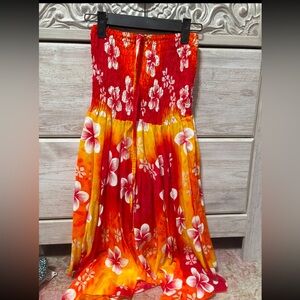 Women’s Hawaiian mini/ midi Tube Dress